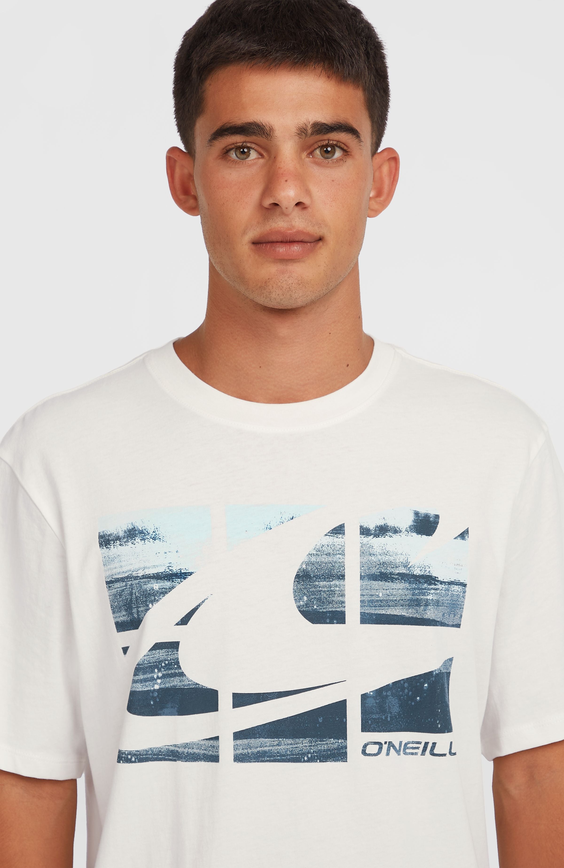 Gradient T-Shirt Men - Snow White 2