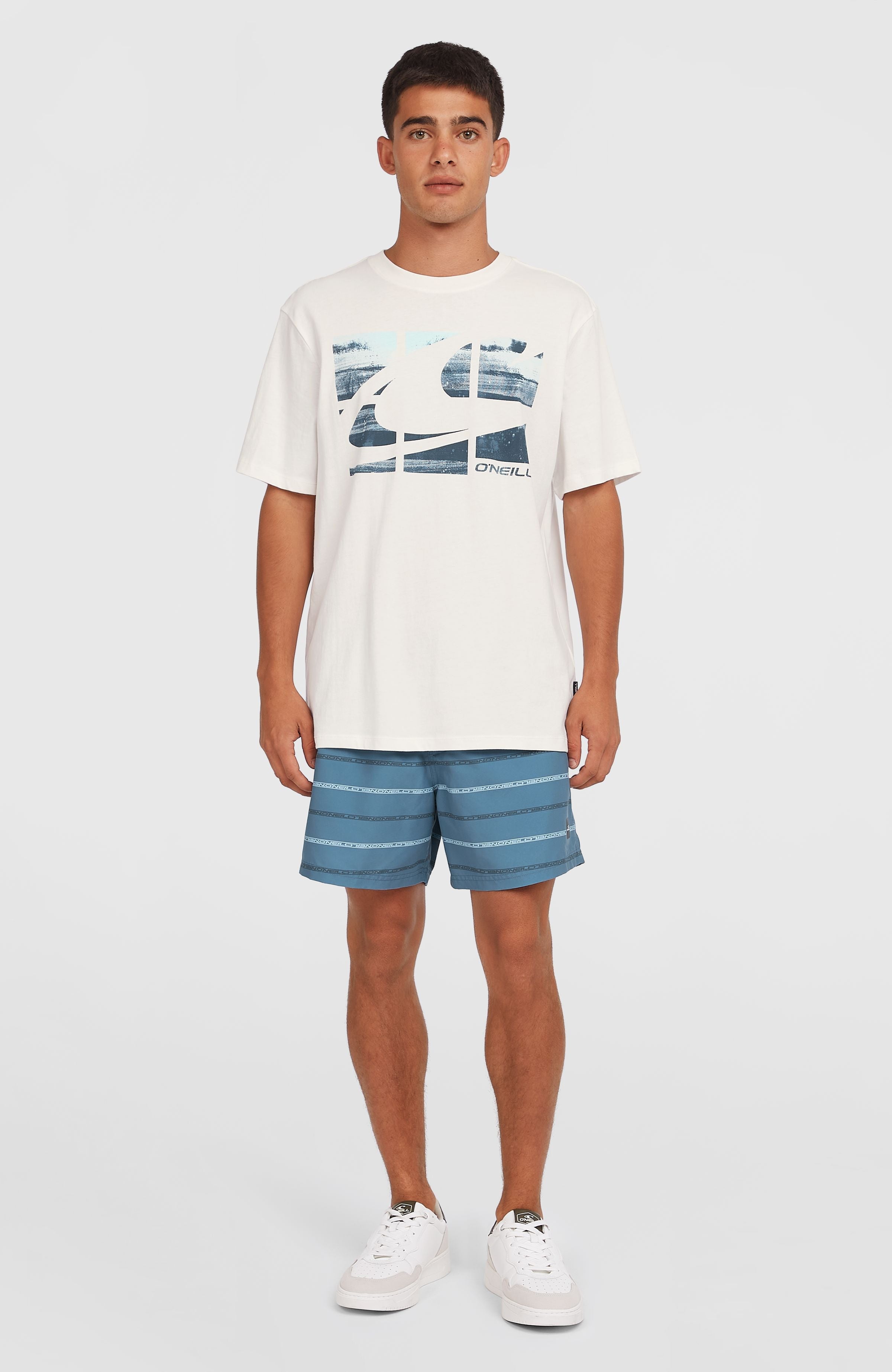 Gradient T-Shirt Men - Snow White 2