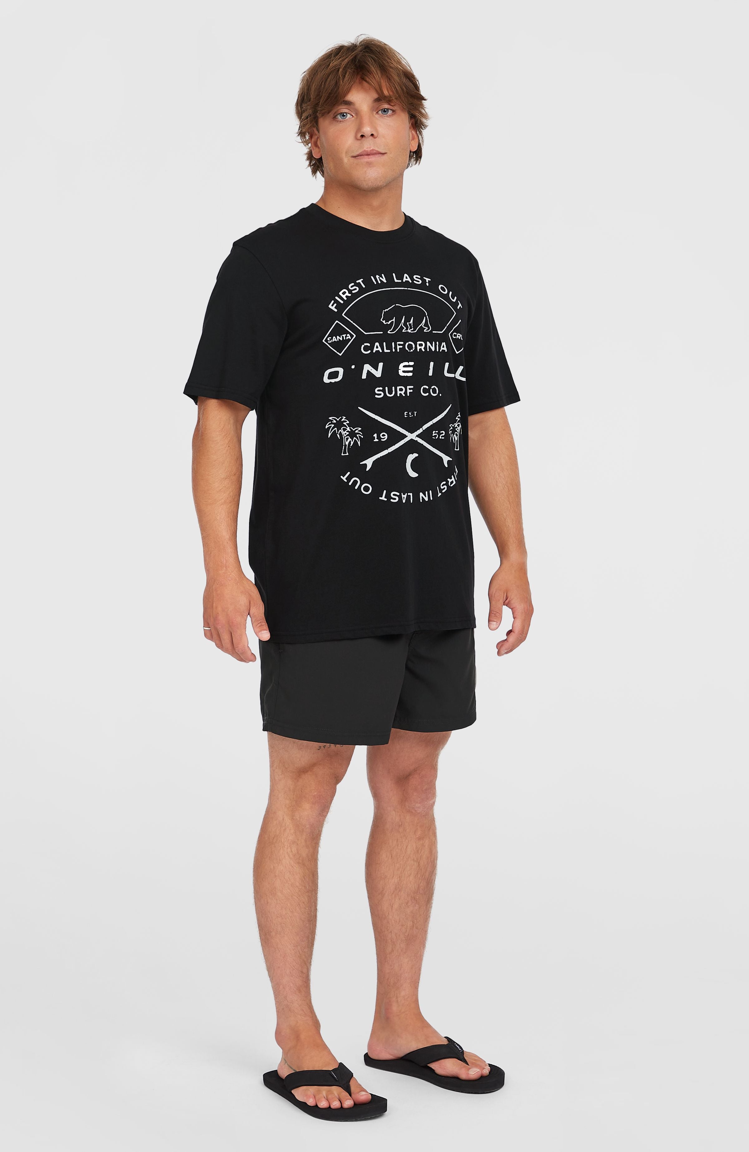 Jack O'Neill Muir T-Shirt Men - Black Out
