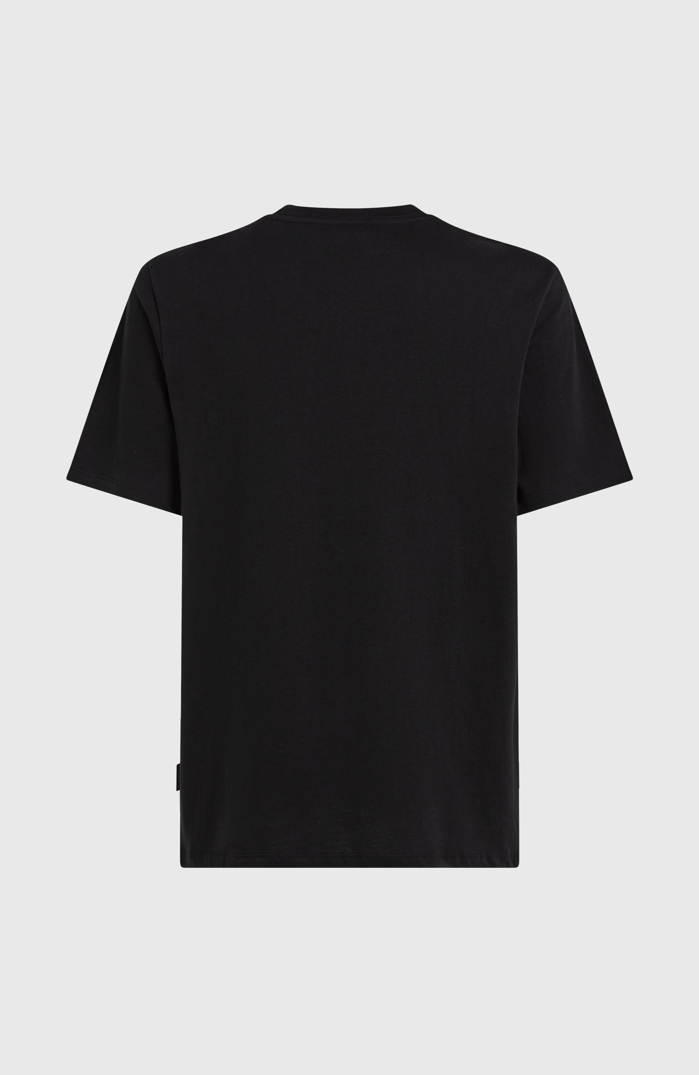 Front Print T-Shirt Men - Black Out