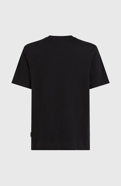 Front Print T-Shirt Men - Black Out