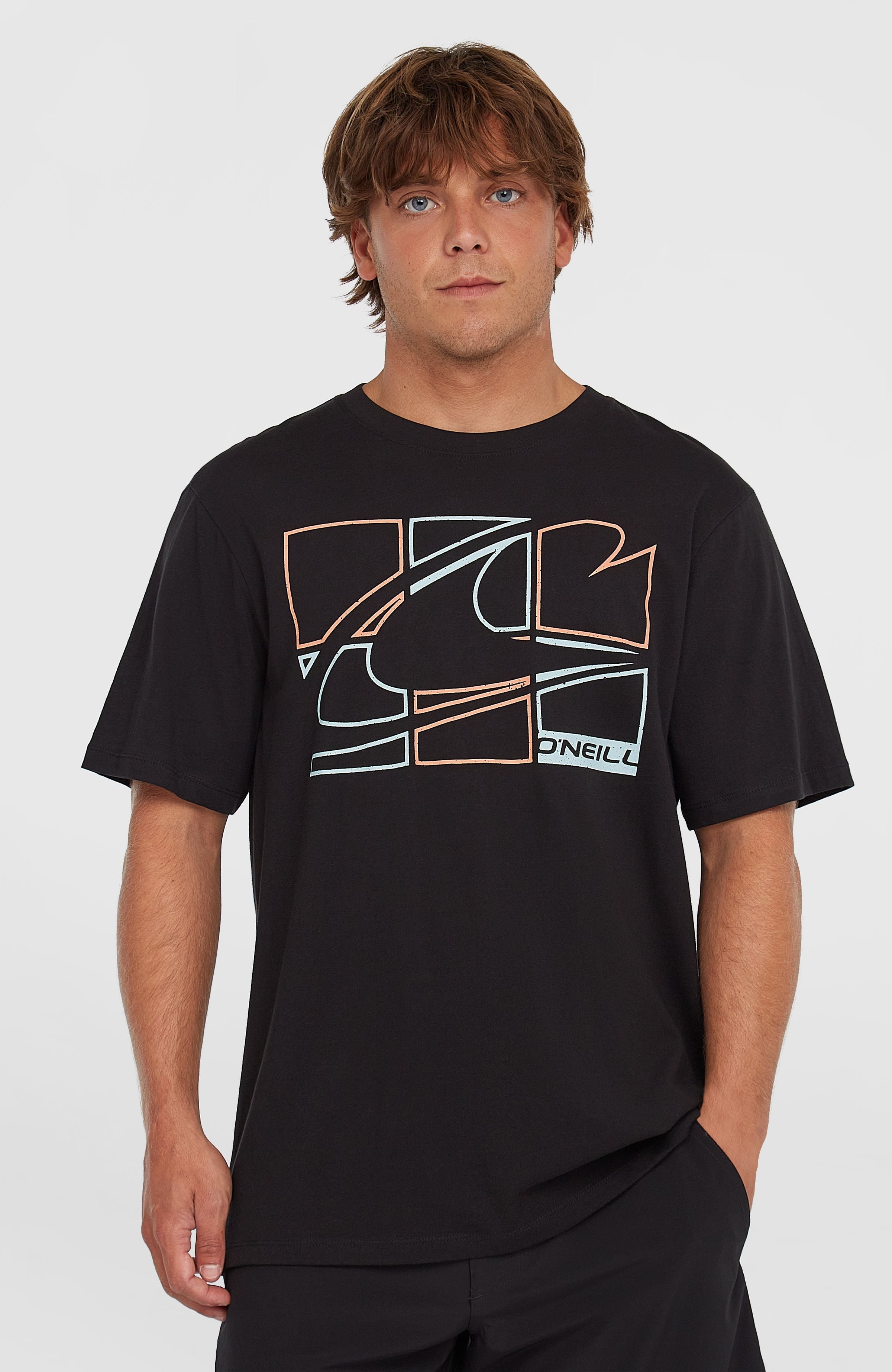 Gradient T-Shirt Men - Black Out