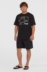 Gradient T-Shirt Men - Black Out