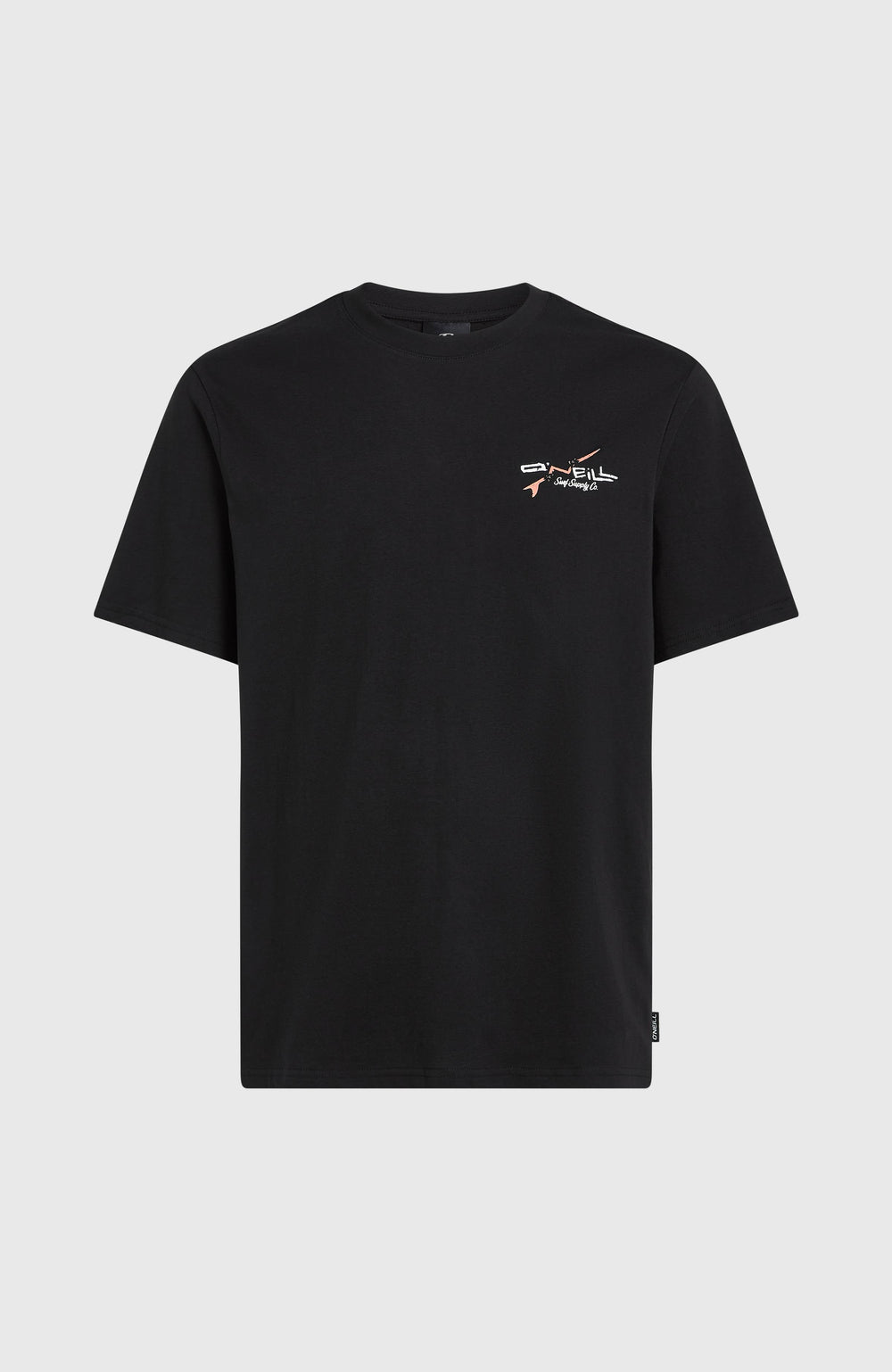 Retro Back Print T-Shirt Men - Black Out
