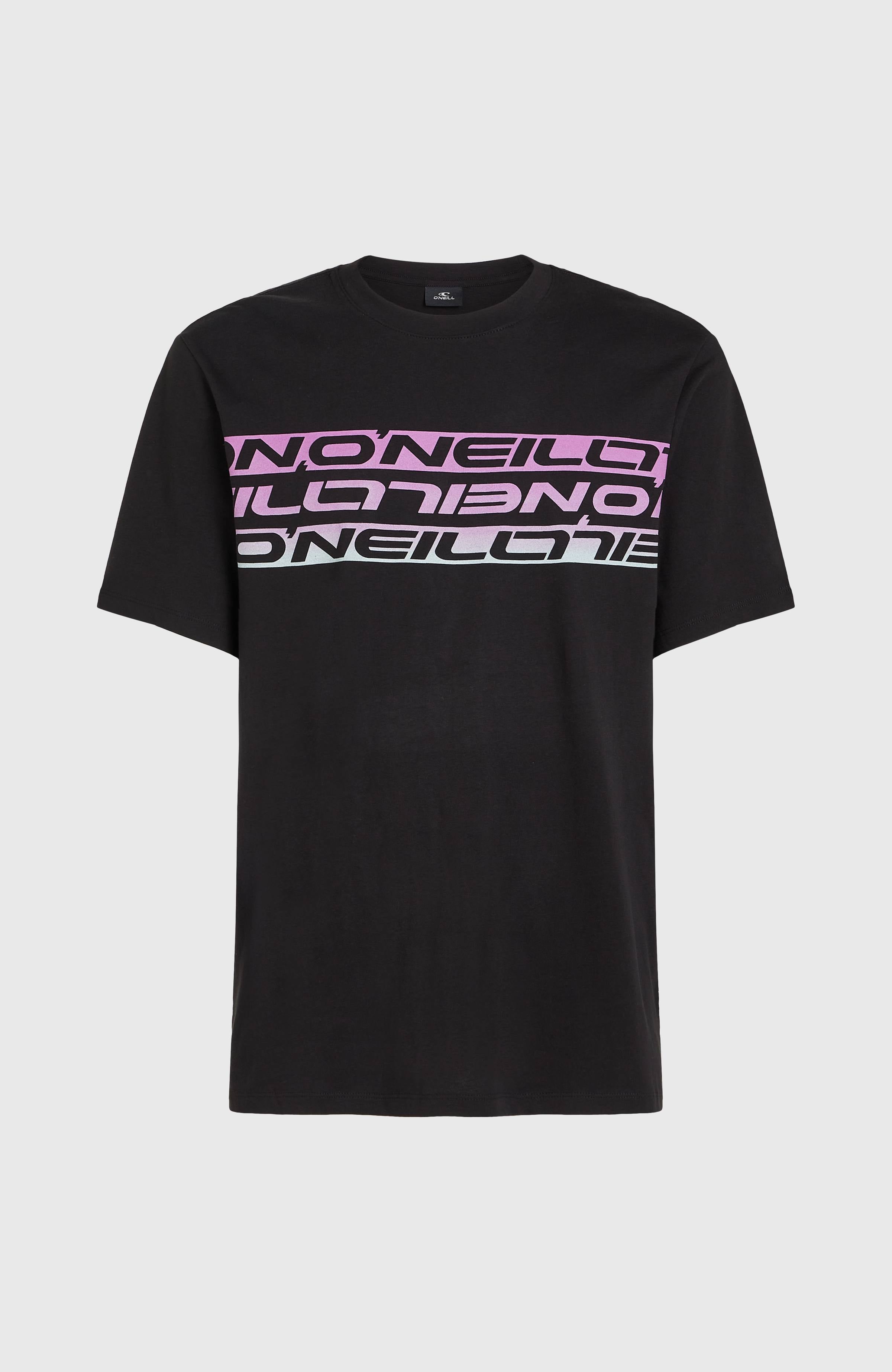 Stripe T-Shirt Men - Black Out