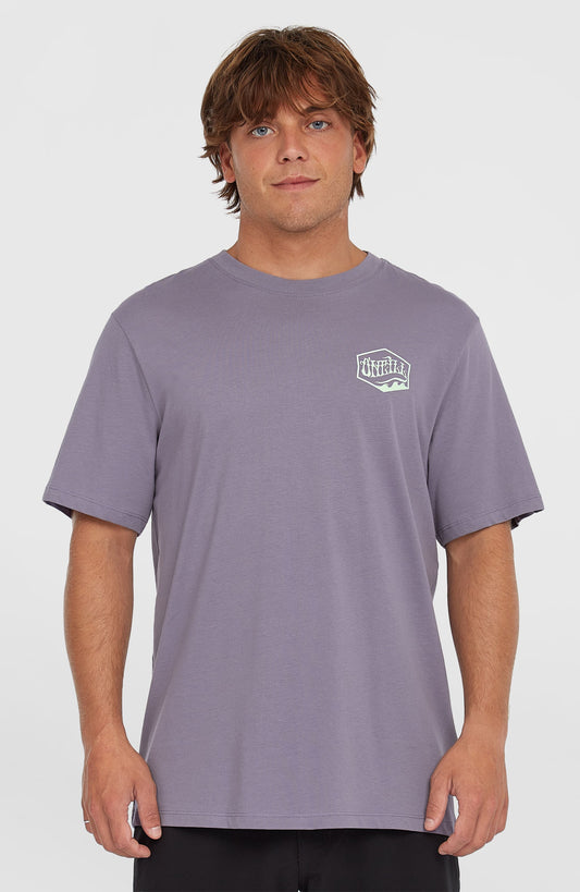 Box Logo T-Shirt Men - Storm