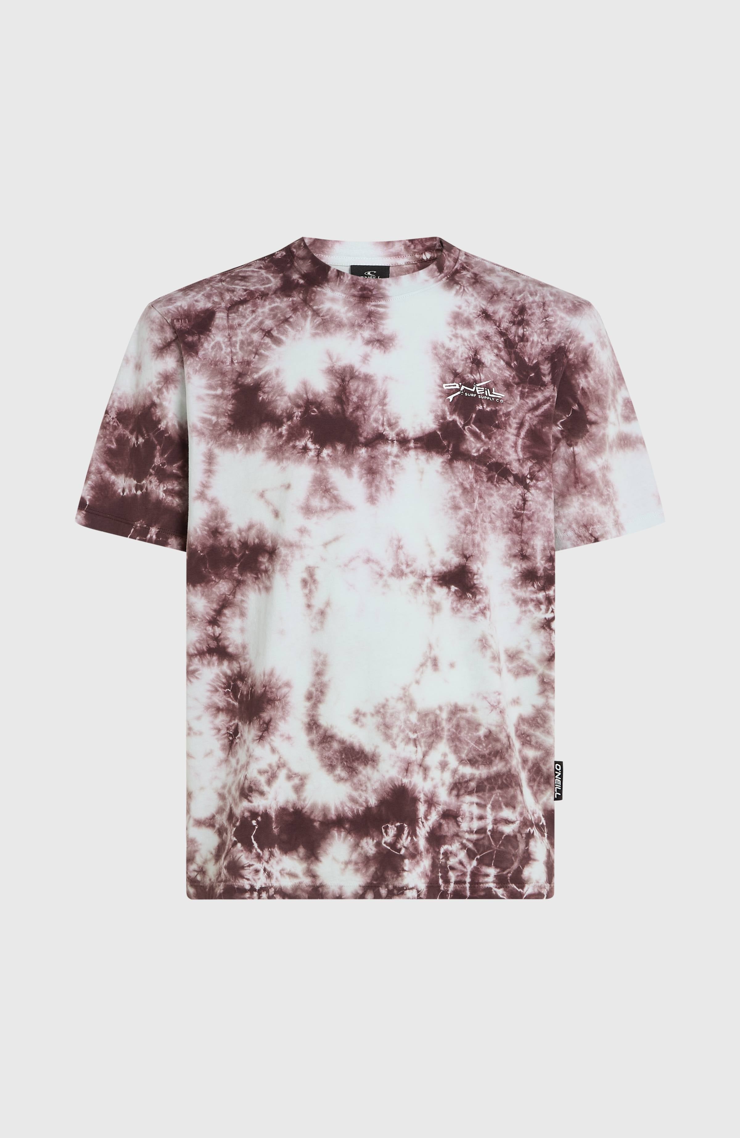 Tie Dye Graphic T-Shirt Men - Purple Tie Dye Print