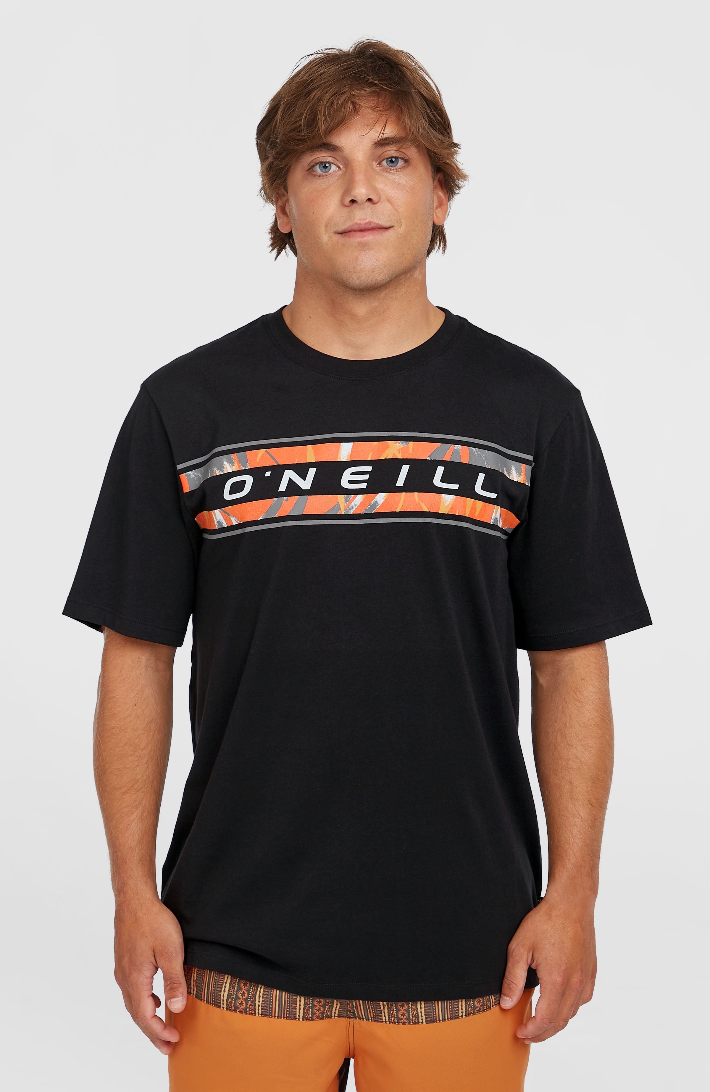 Front Graphic T-Shirt Men - Black Out
