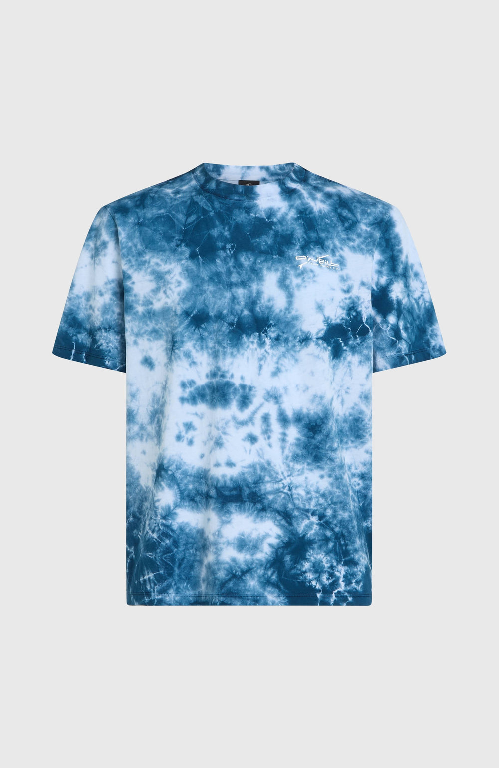 Tie Dye Graphic T-Shirt Men - Blue Tie Dye Print