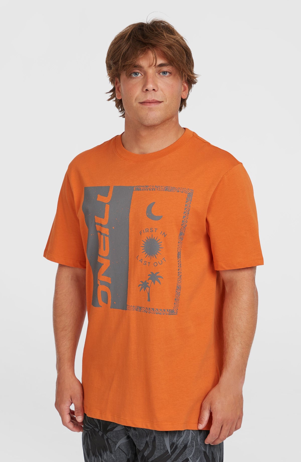 Front Print T-Shirt Men - Cinnamon Stick