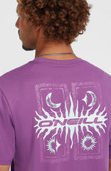 Retro Graphic T-Shirt Men - Sweet Grape