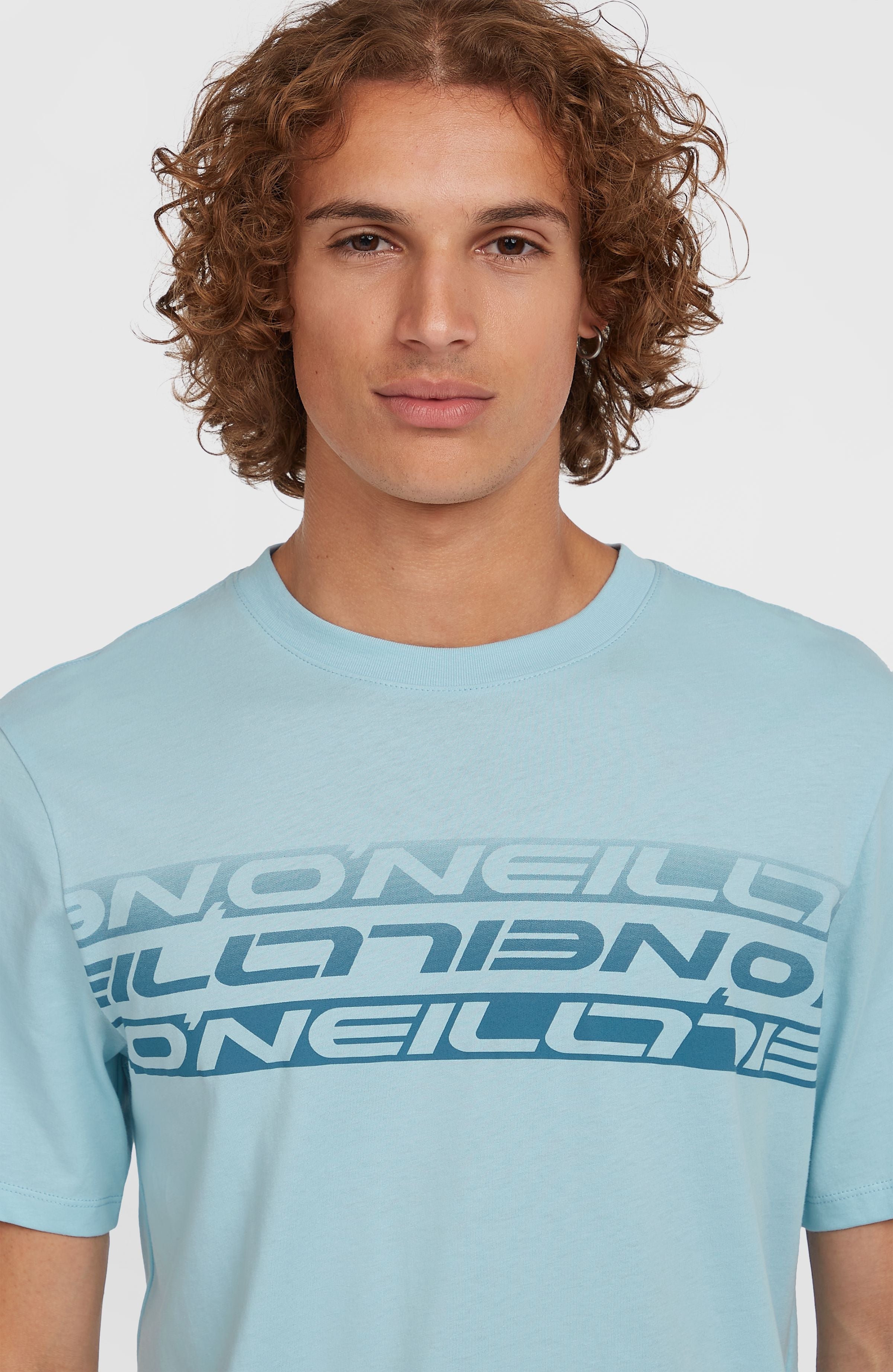 Stripe T-Shirt Men - Morning Glory