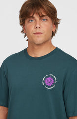 Chest Print T-Shirt Men - Alma Steel