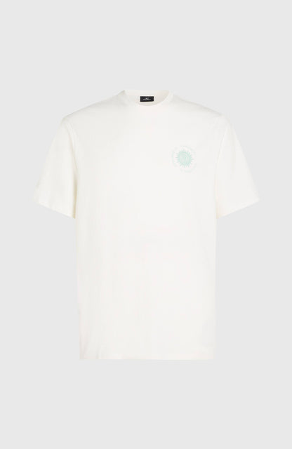 Chest Print T-Shirt Men - Snow White