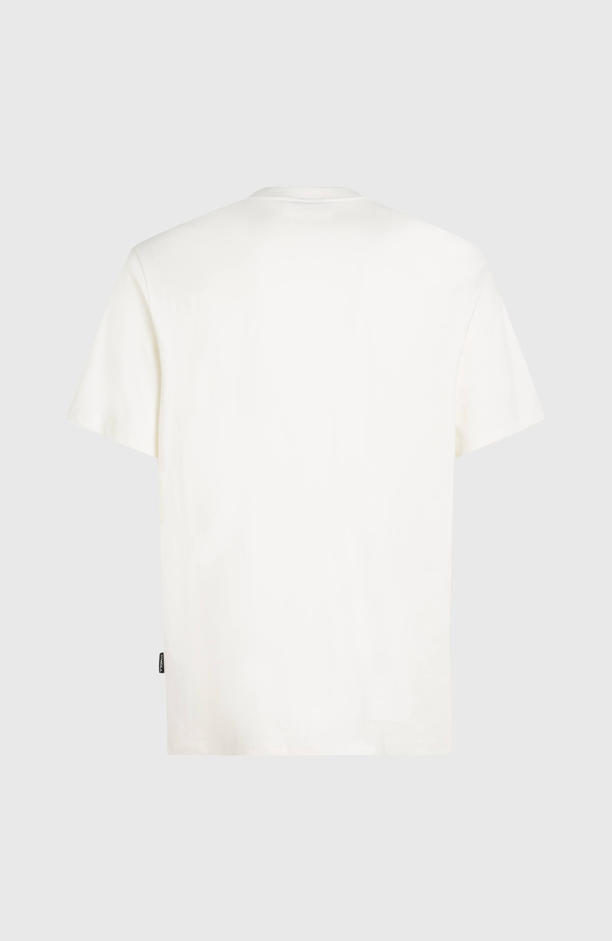 Chest Print T-Shirt Men - Snow White
