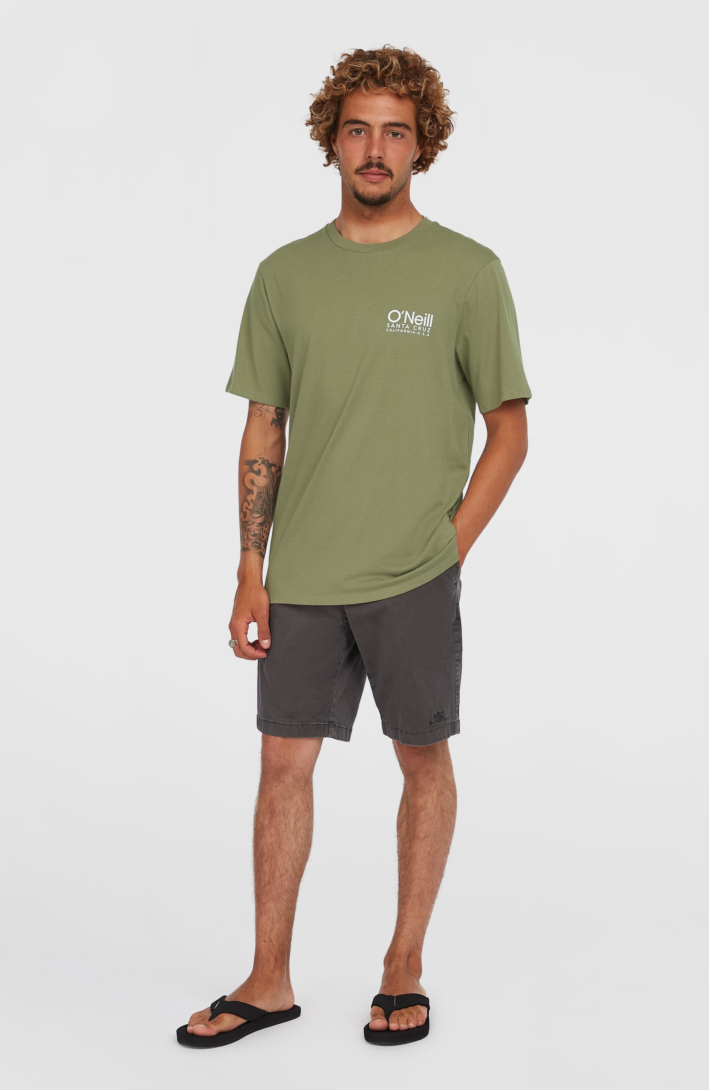 Original Cali Logo T-Shirt Men - Avery Fern