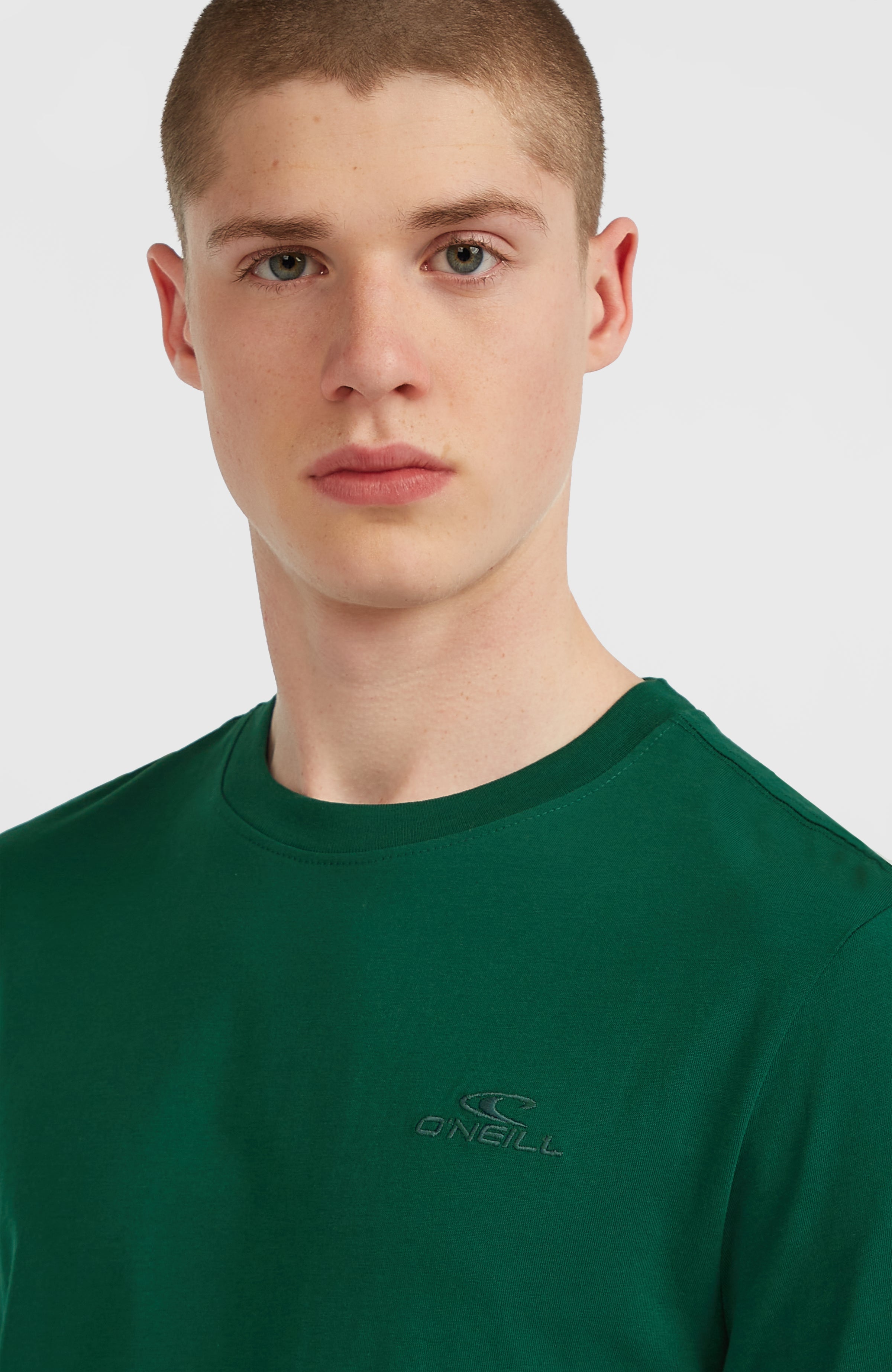 Small Logo T-Shirt Men - Emerald Envy