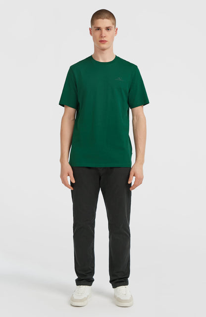Small Logo T-Shirt Men - Emerald Envy