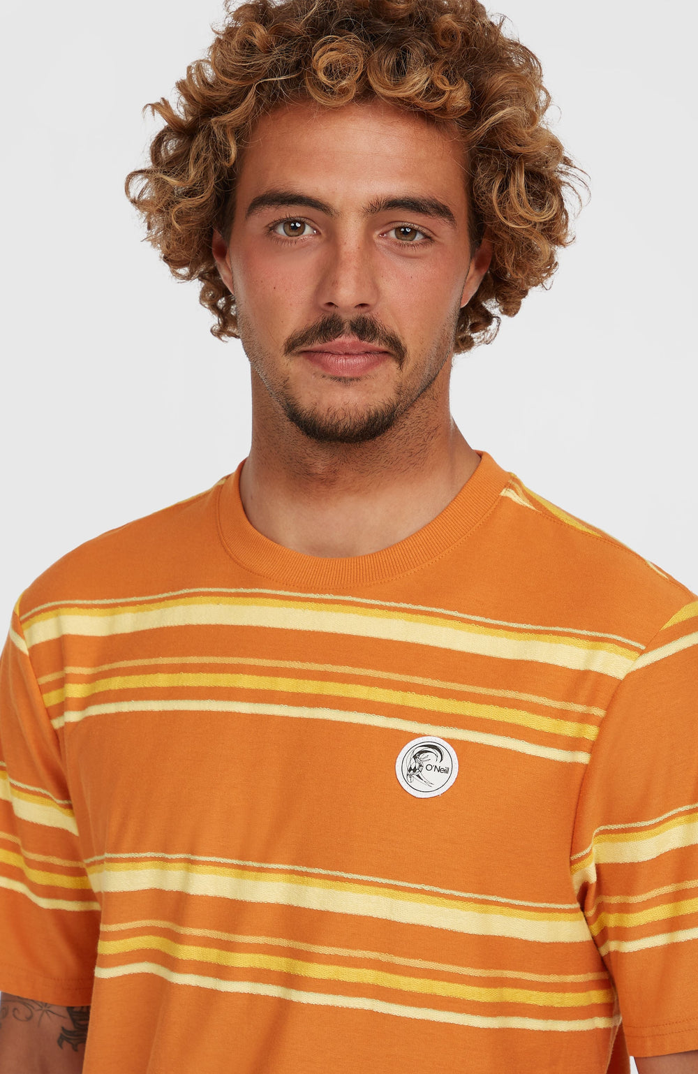 O'Riginals Stripe T-Shirt Men - Orange Originals Retro Stripe