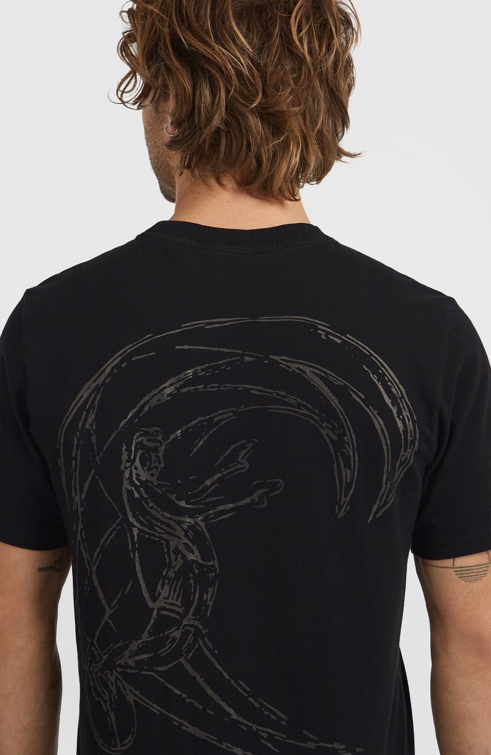 O'Riginals Back-Print T-Shirt Men - Black Out