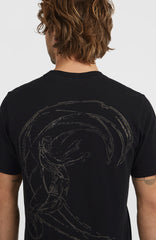 O'Riginals Back-Print T-Shirt Men - Black Out