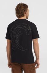 O'Riginals Back-Print T-Shirt Men - Black Out