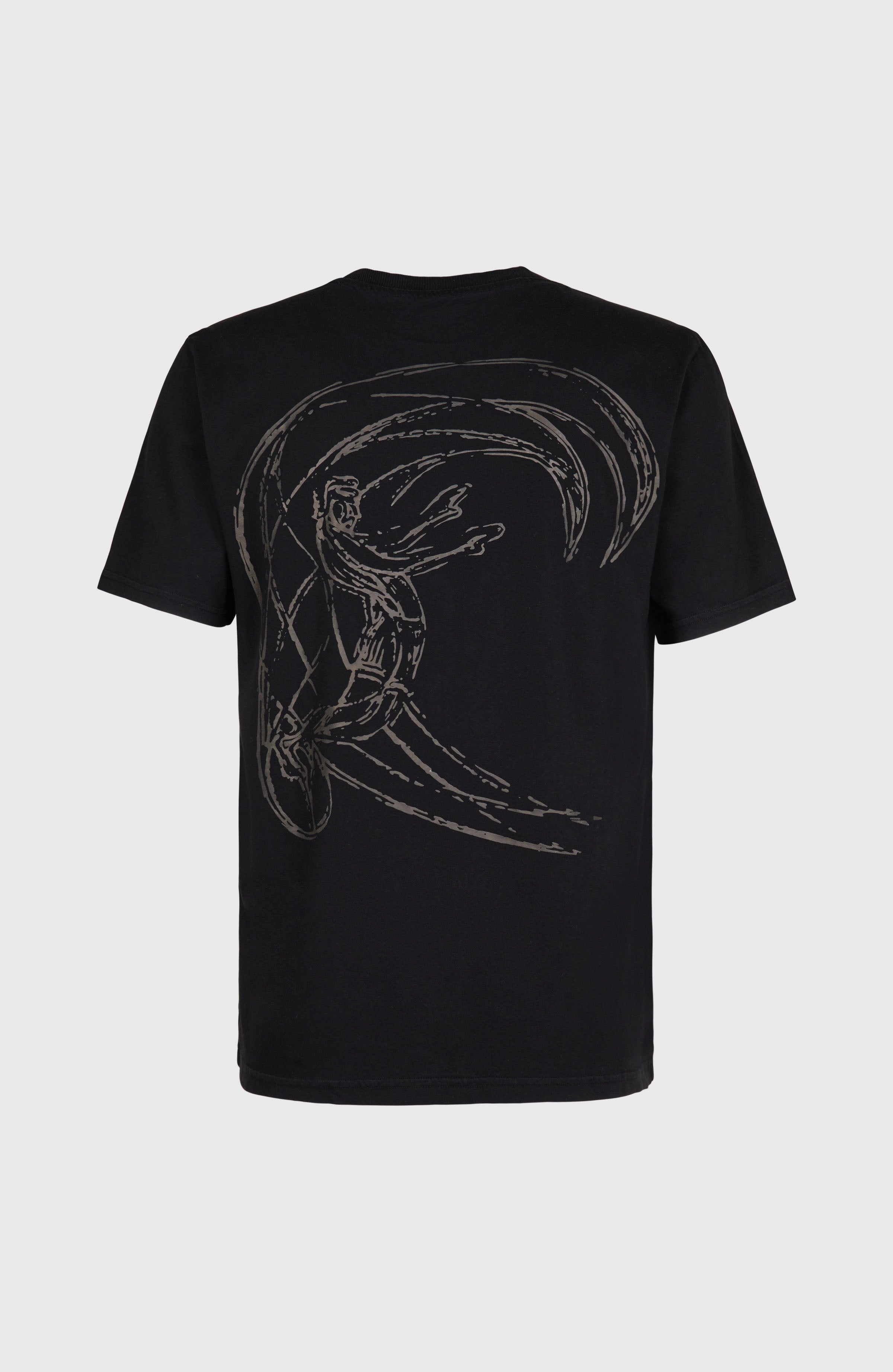 O'Riginals Back-Print T-Shirt Men - Black Out