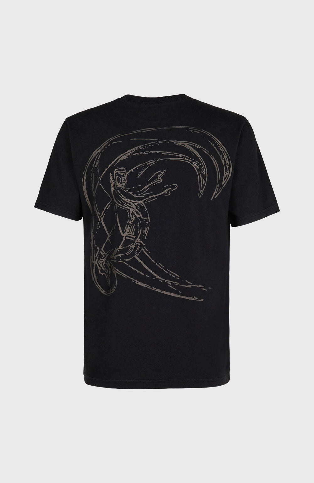 O'Riginals Back-Print T-Shirt Men - Black Out