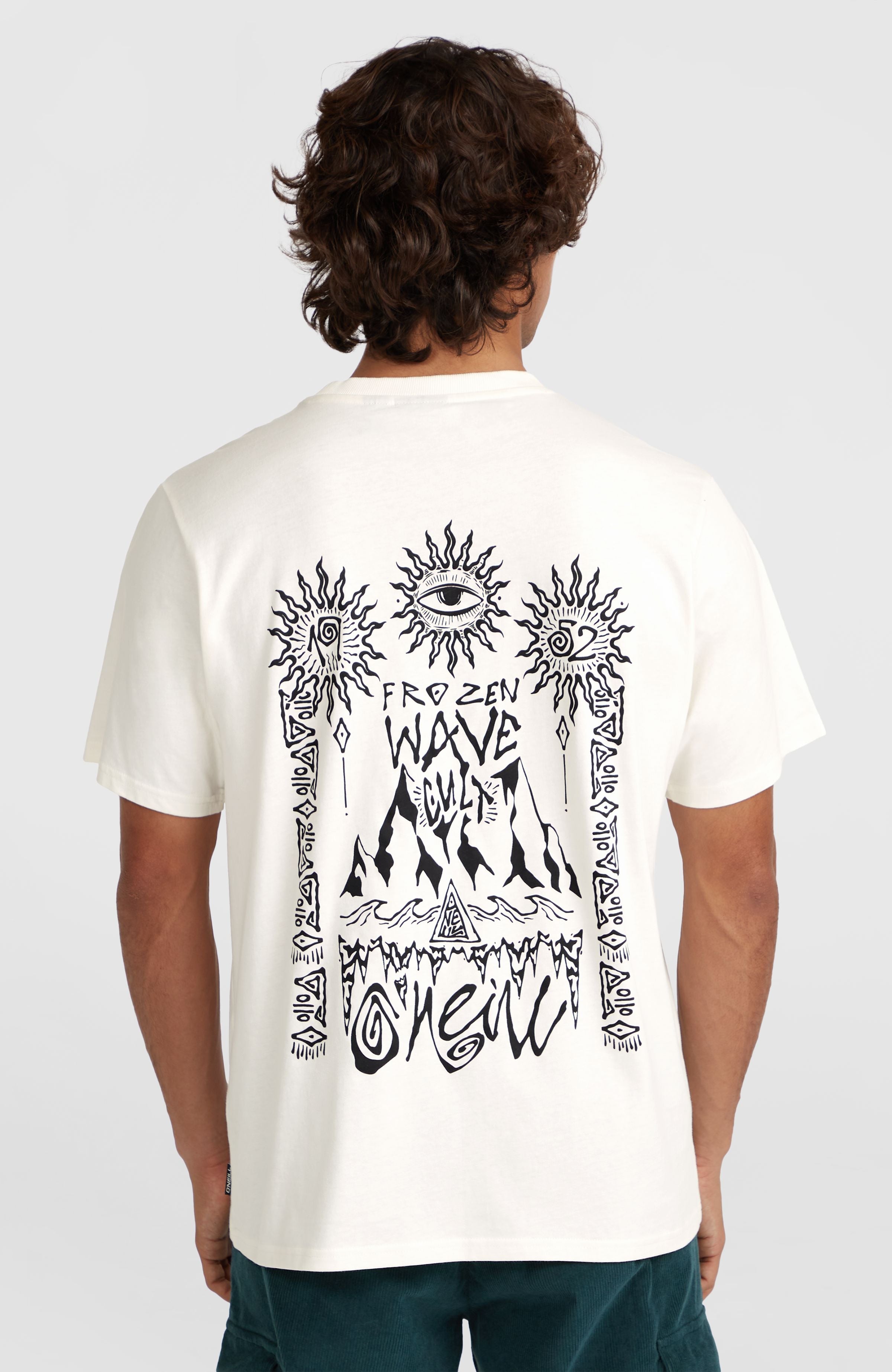 Surf Heroes Graphic T-Shirt Men - Snow White