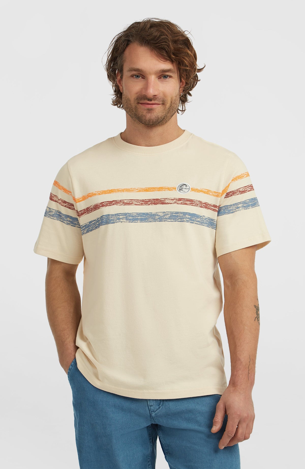 O'Riginals Stripe T-Shirt Men - Macaron