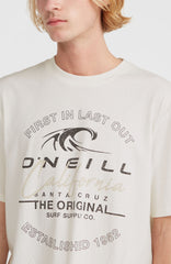 Cali Wave T-Shirt Men - Snow White