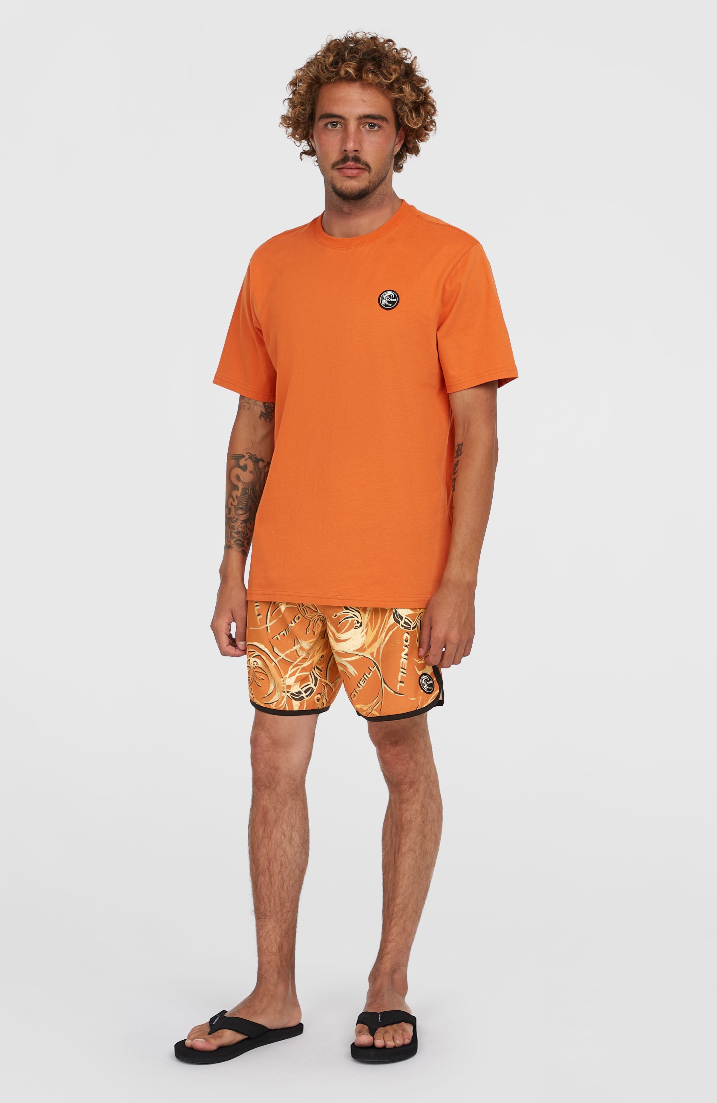O'Riginals Badge T-Shirt Men - Cinnamon Stick