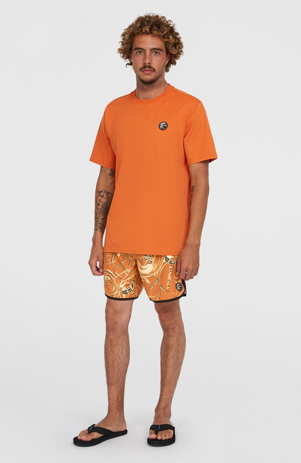 O'Riginals Badge T-Shirt Men - Cinnamon Stick