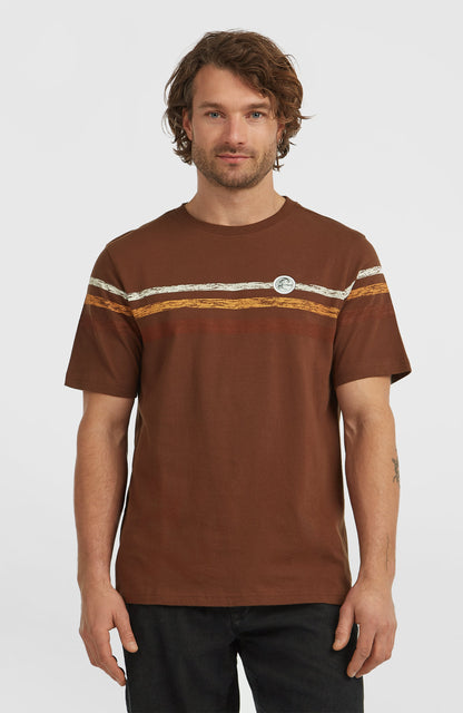 O'Riginals Stripe T-Shirt Men - Hazel Spice