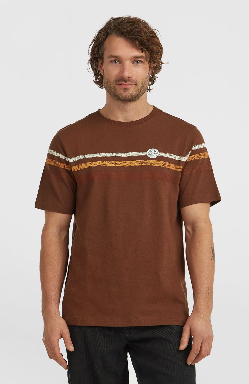 O'Riginals Stripe T-Shirt Men - Hazel Spice