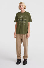 Cali Wave T-Shirt Men - Forest Night