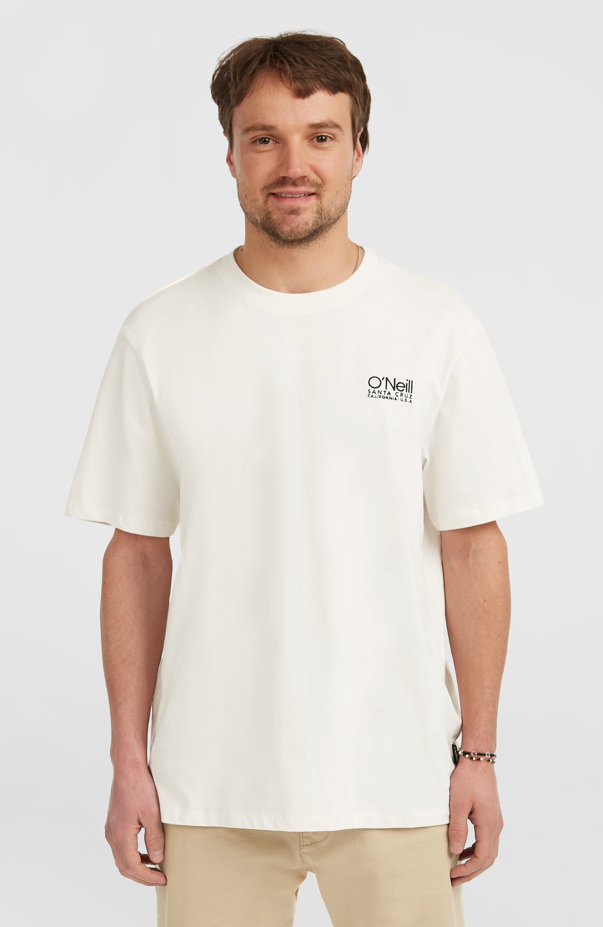 Original Cali Logo T-Shirt Men - Snow White