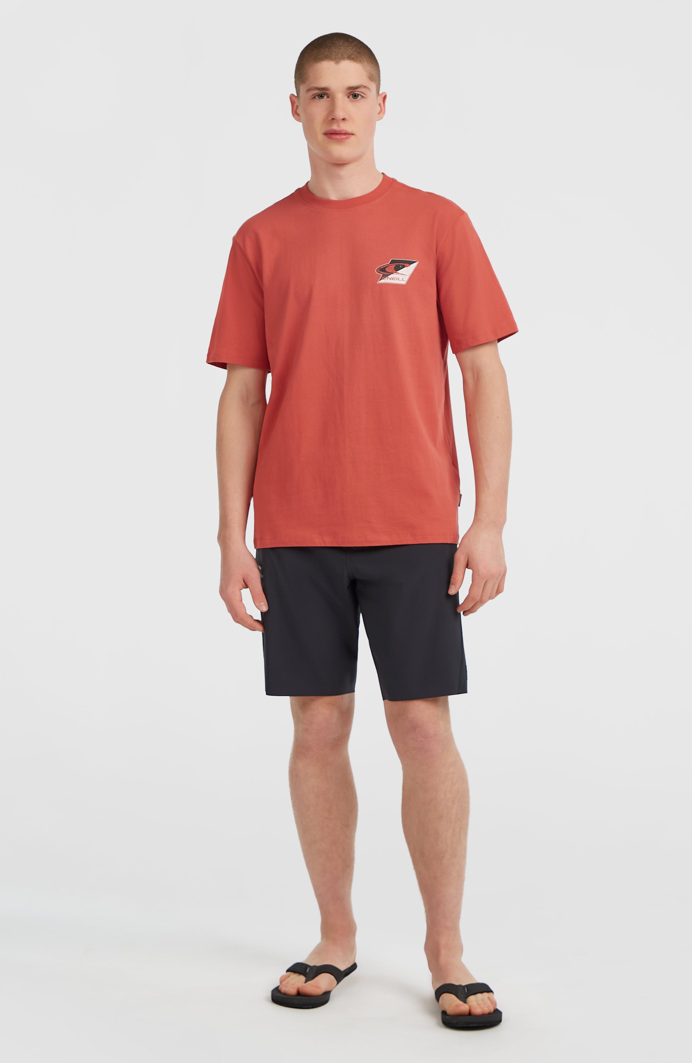 Re-Issue Graphic T-Shirt Men - Hot Red