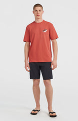 Re-Issue Graphic T-Shirt Men - Hot Red