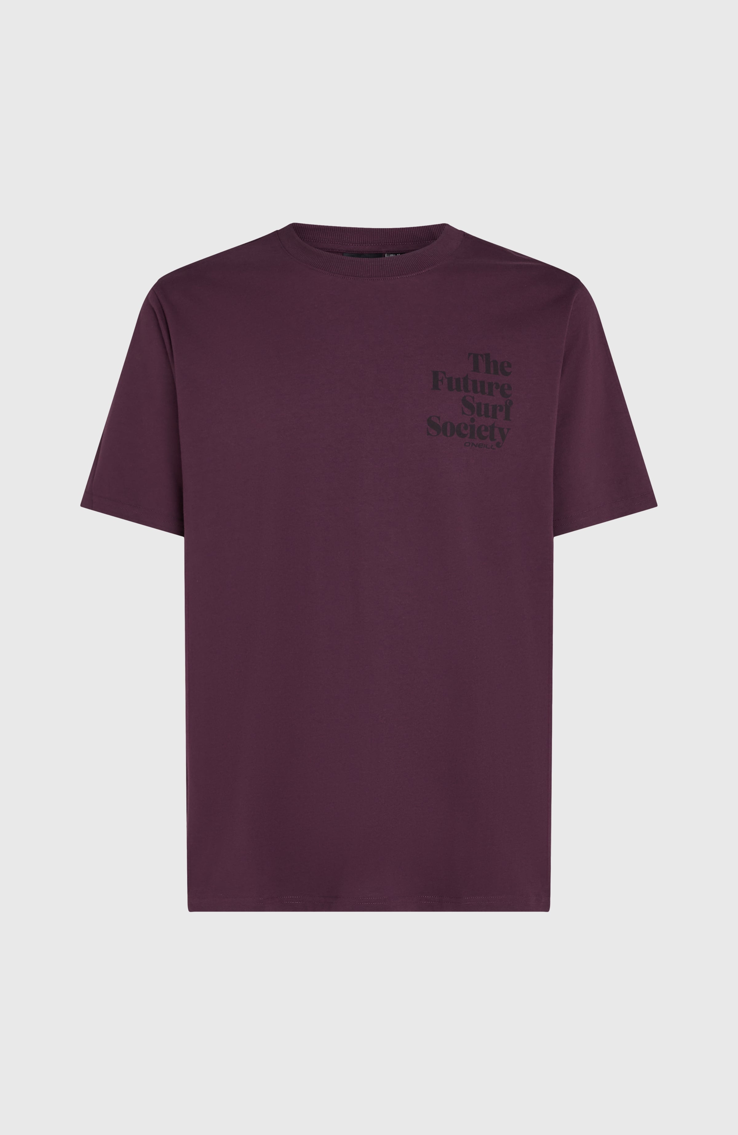 Future Surf Society T-Shirt Men - Aubergine