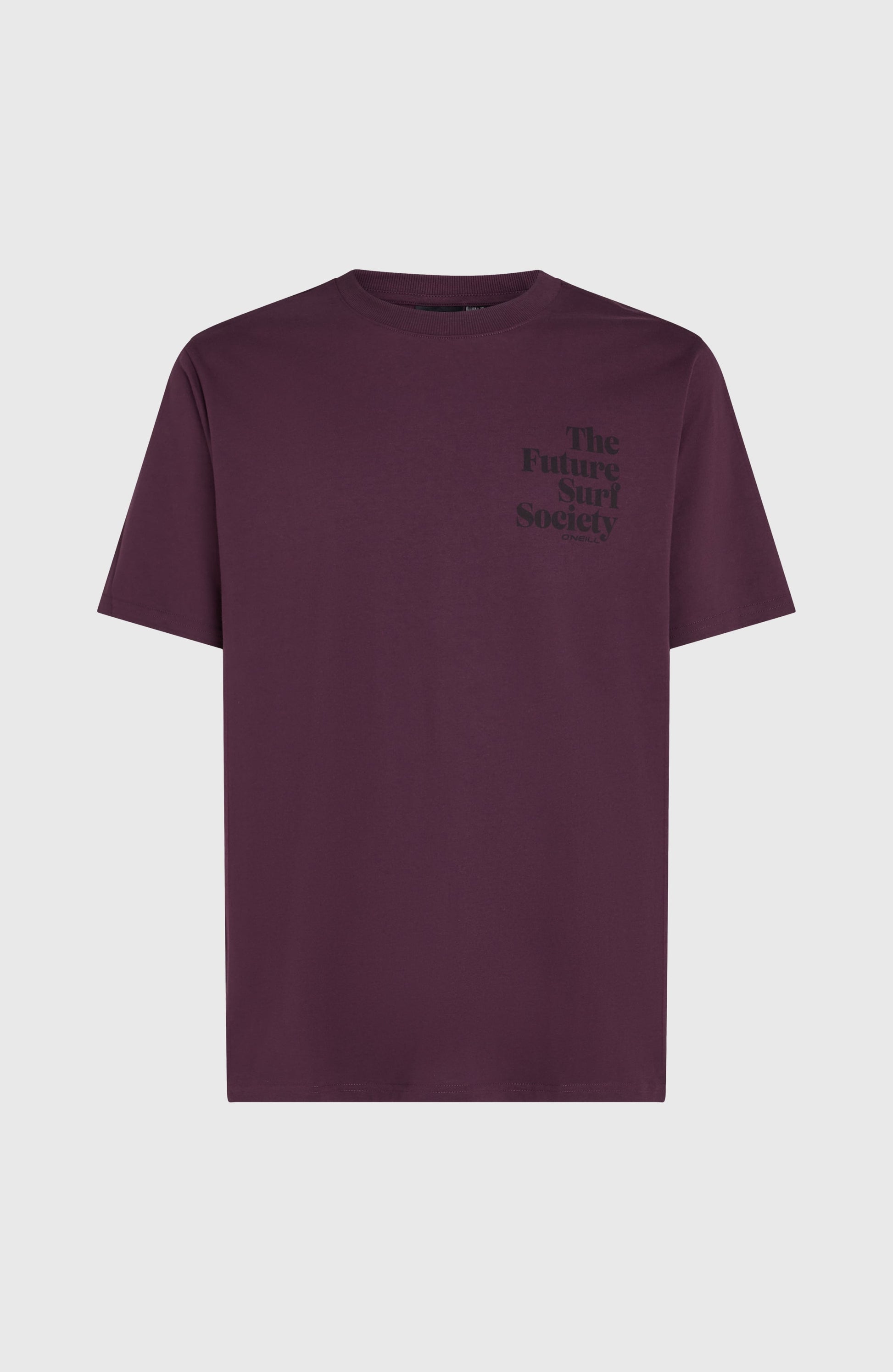 Future Surf Society T-Shirt Men - Aubergine