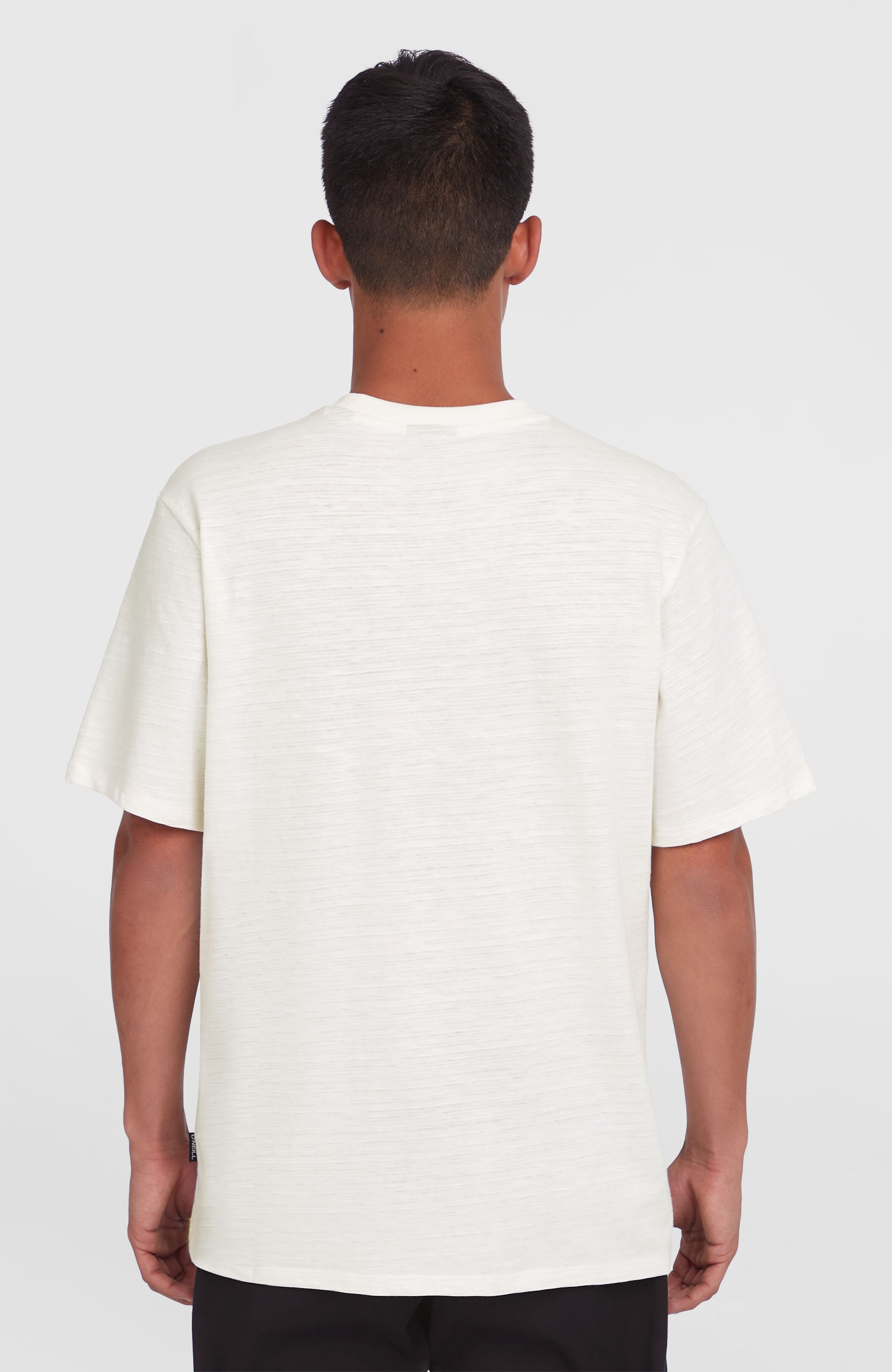 Slub Chest Pocket T-Shirt Men - Snow White