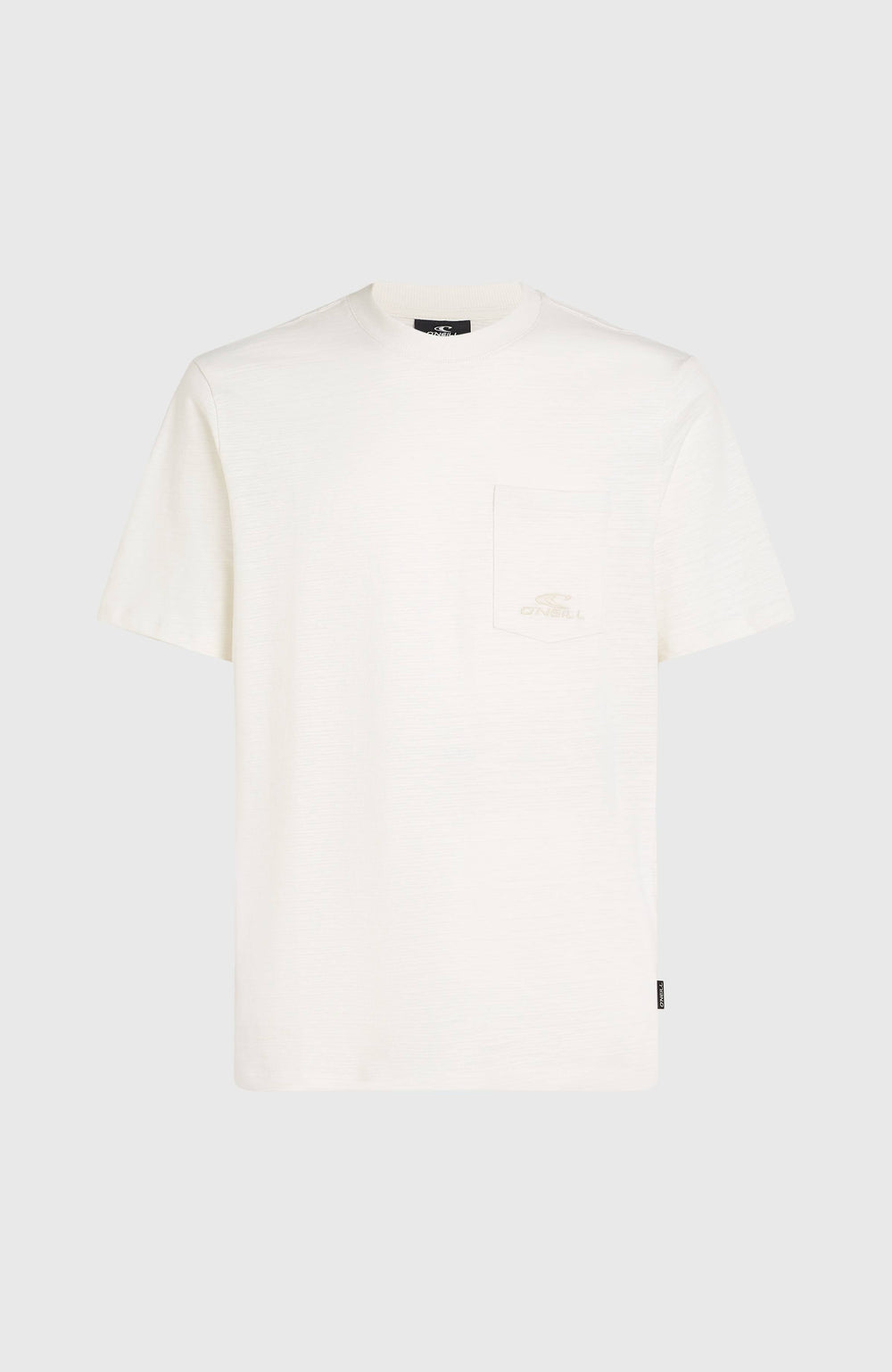 Slub Chest Pocket T-Shirt Men - Snow White