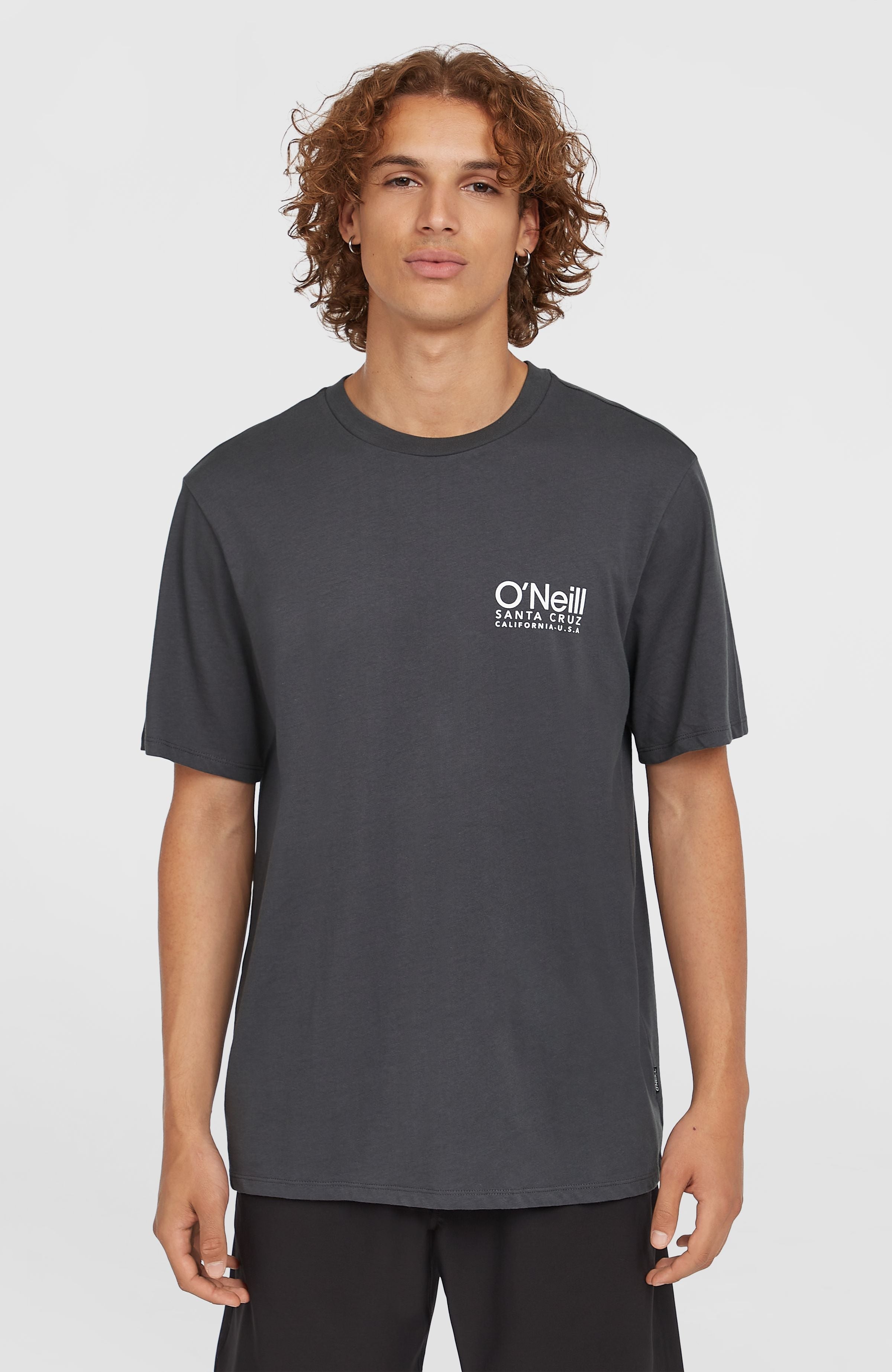 Original Cali Logo T-Shirt Men - Asphalt
