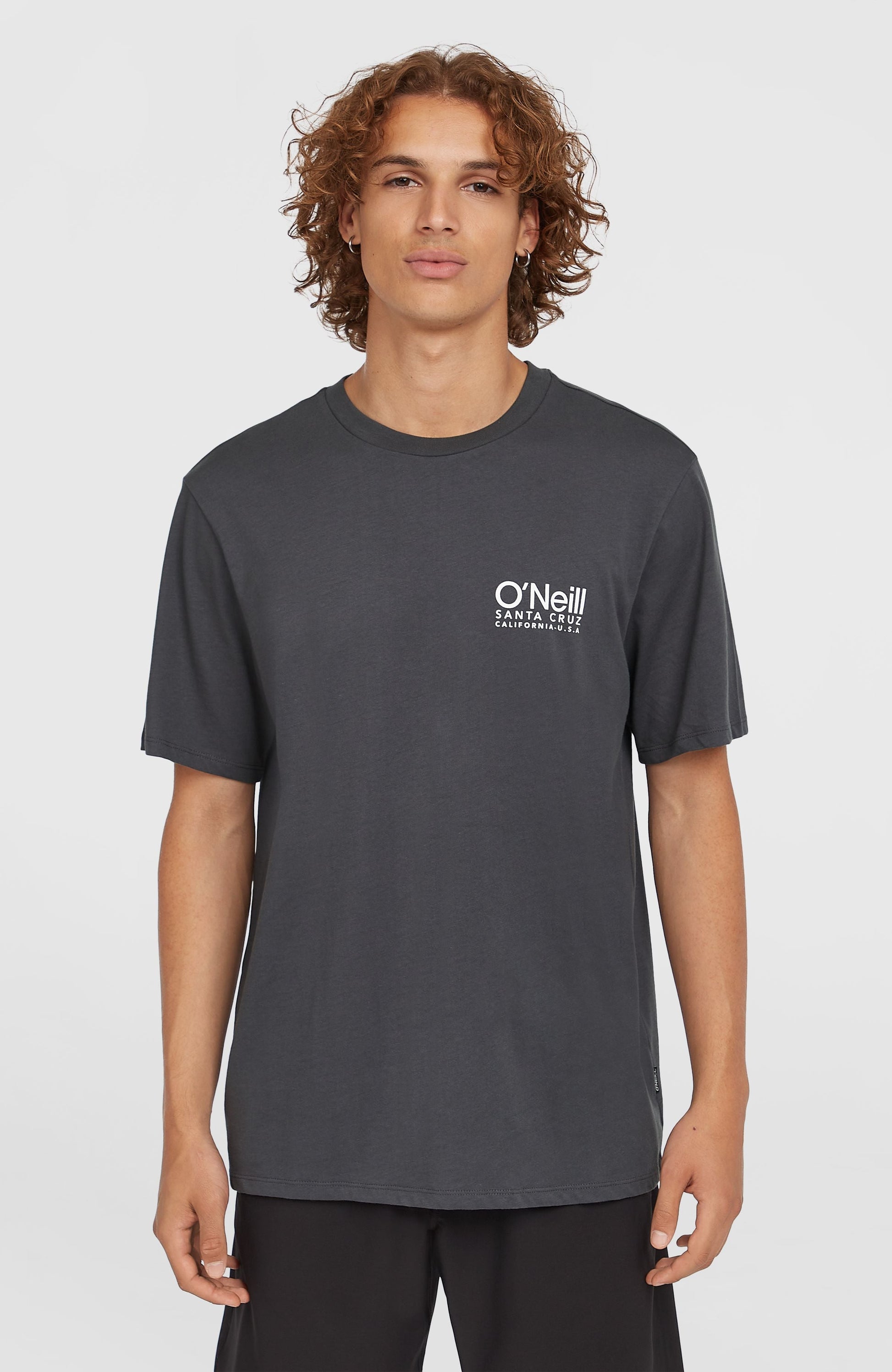 Original Cali Logo T-Shirt Men - Asphalt