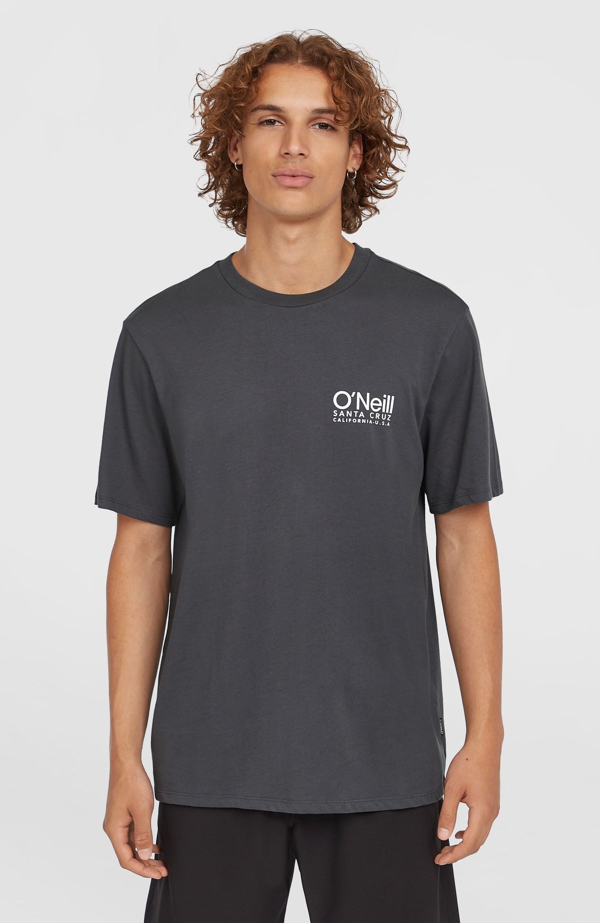 Original Cali Logo T-Shirt Men - Asphalt