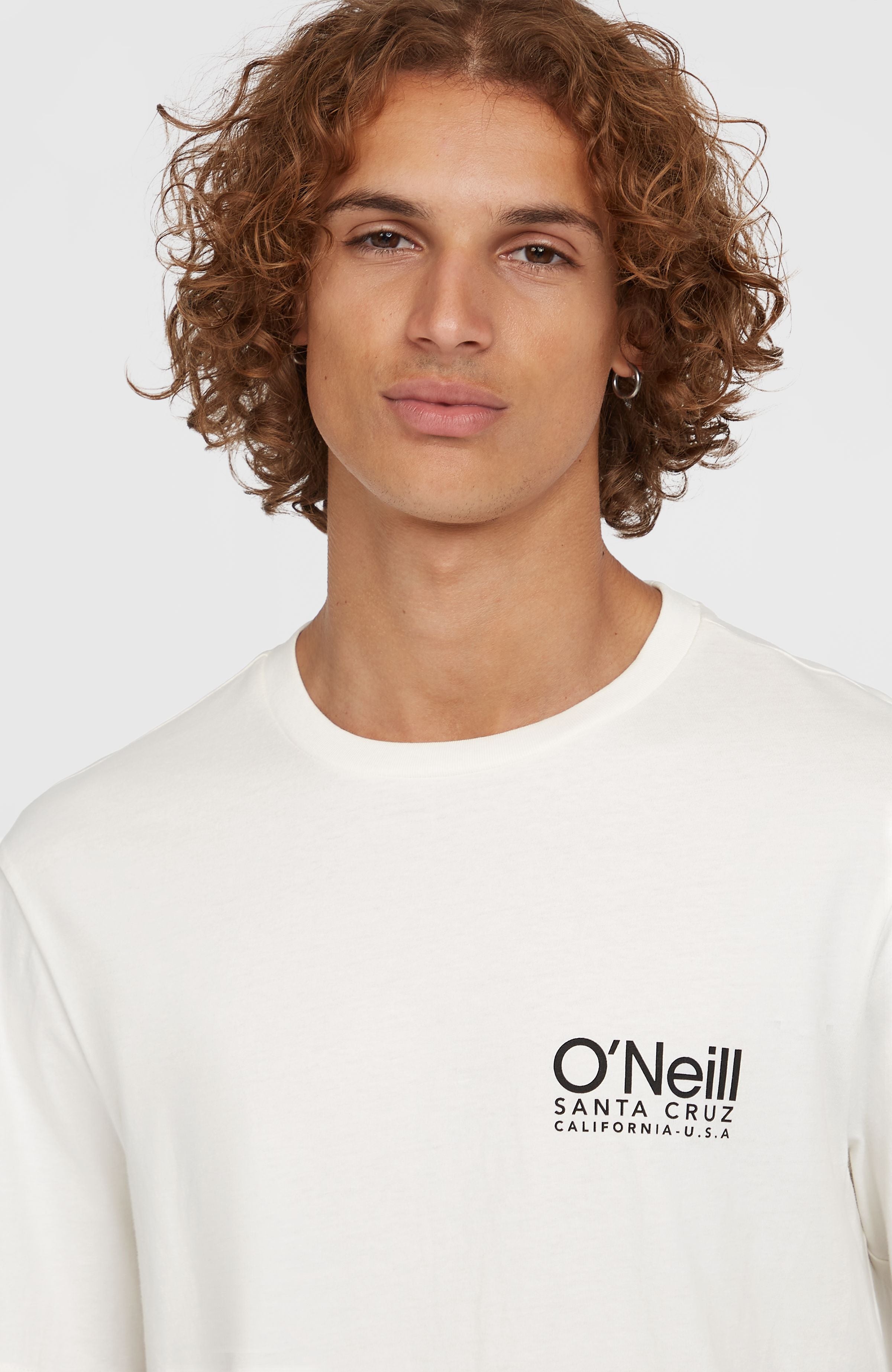 Original Cali Logo T-Shirt Men - Snow White