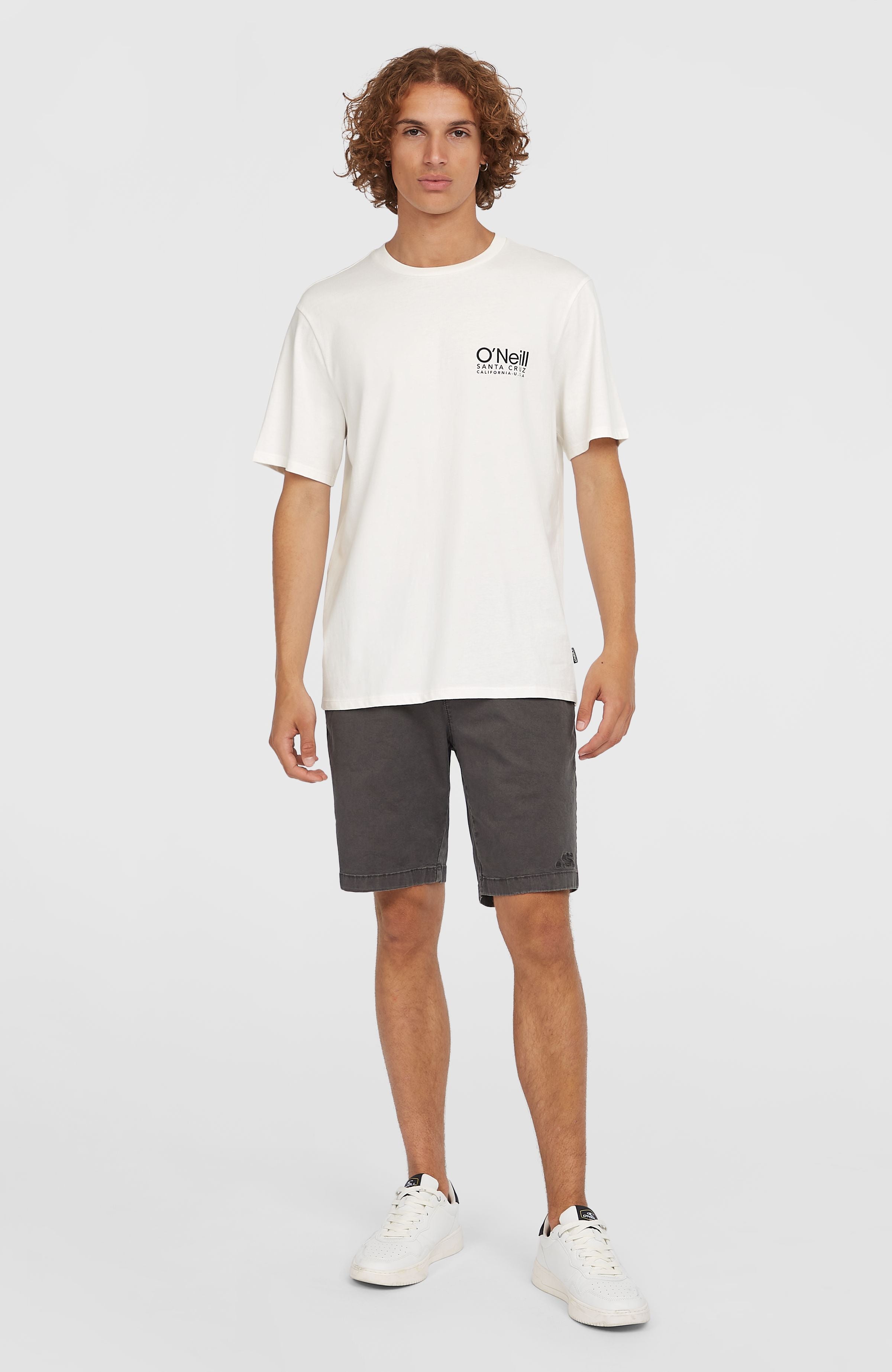 Original Cali Logo T-Shirt Men - Snow White