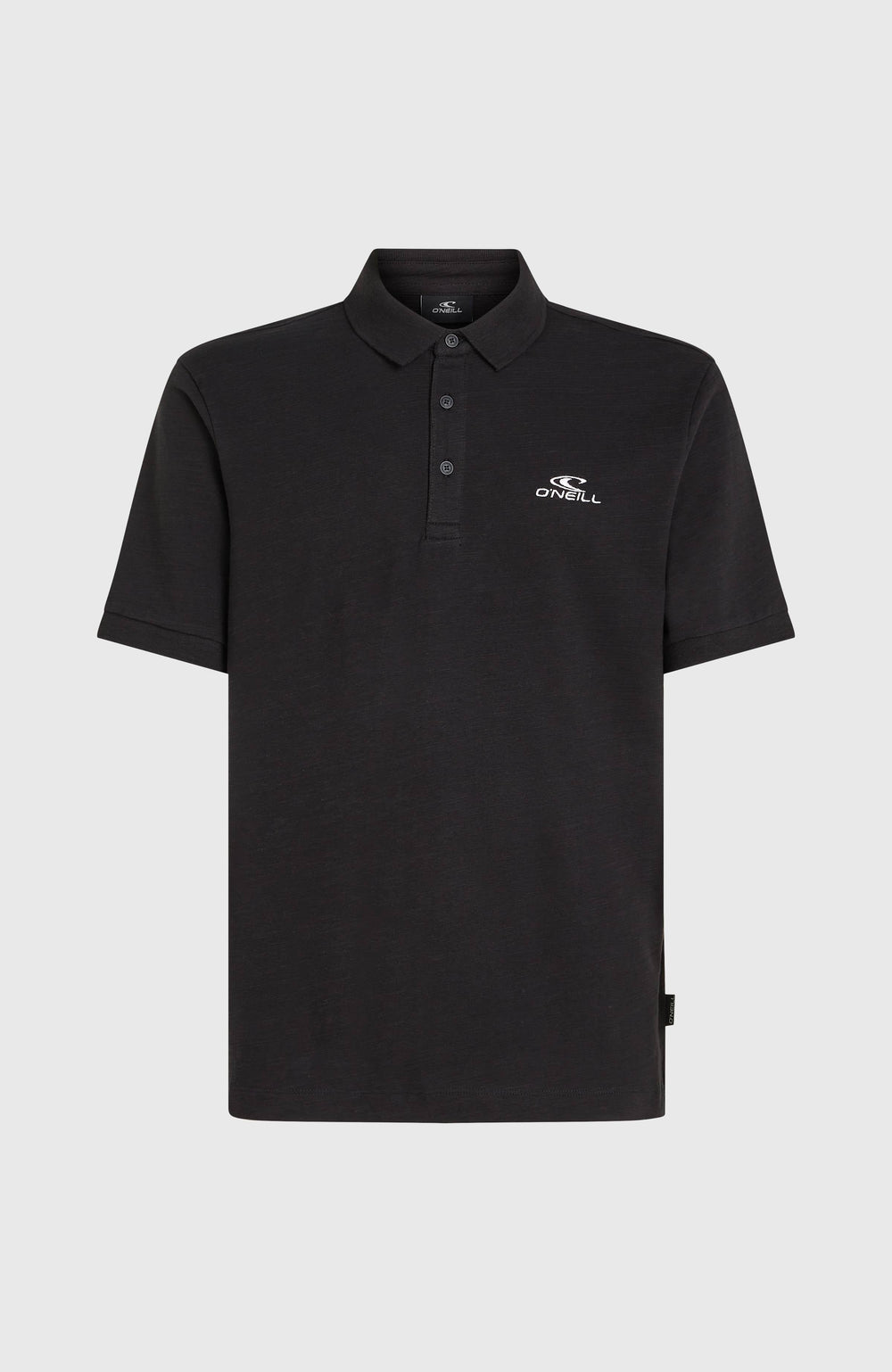 Slub Small Logo Polo Men - Black Out