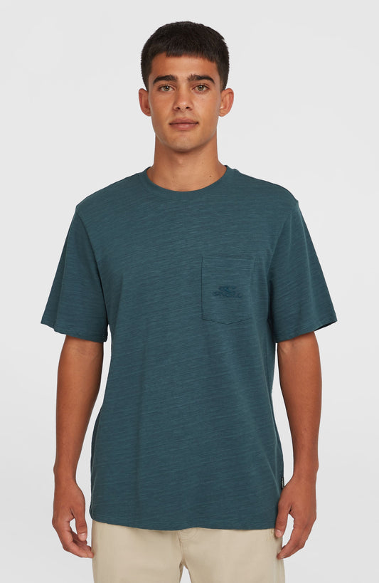 Slub Chest Pocket T-Shirt Men - Alma Steel